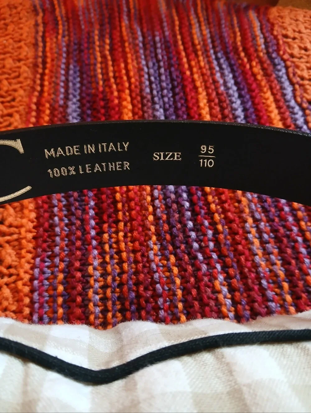 Just Cavalli Snake Print Leather Belt Made In Italy NWOT Suze 95/110